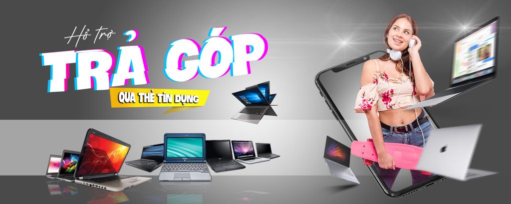 laptop cu tra gop